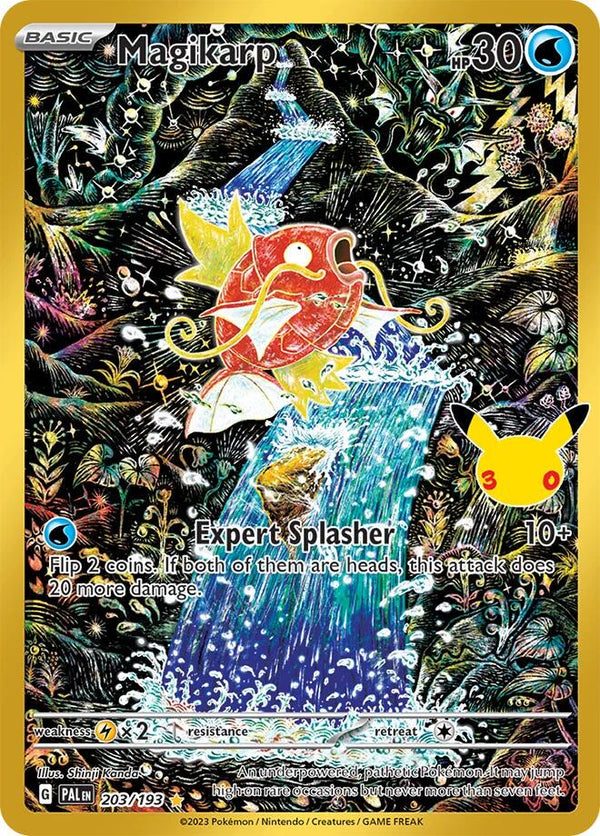 Magikarp #203 Pokemon 30th Celebratio