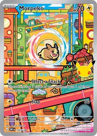 Morpeko #135 Pokemon 30th Celebration