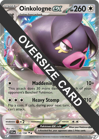 Oinkologne ex (158/198) (Jumbo Card) [Scarlet & Violet: Black Star Promos]