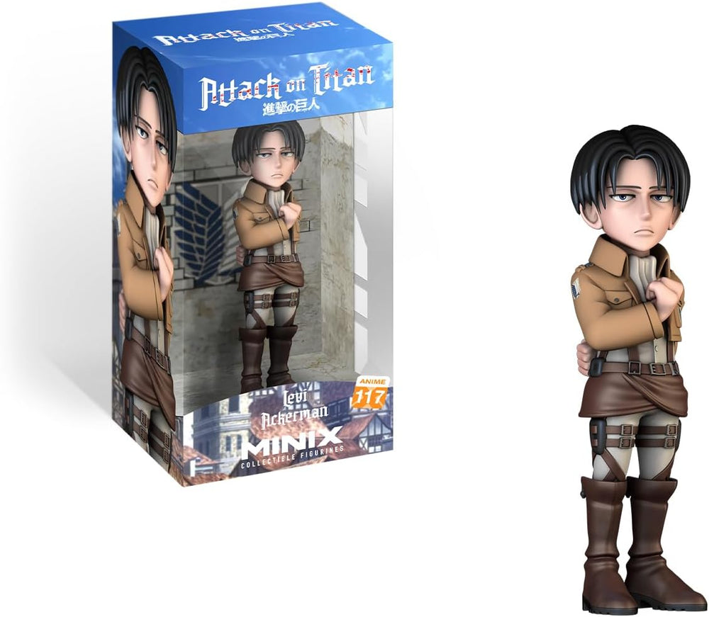 MINIX - Anime #117 - Attack on Titan - Levi Ackerman - Collectible Figure 12cm, 115306