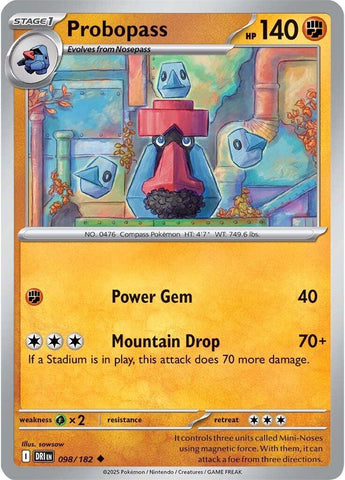 Probopass (098/182) [Scarlet & Violet: Destined Rivals]