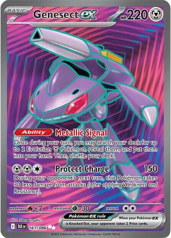 Genesect ex (161/086) [Scarlet & Violet: Black Bolt]
