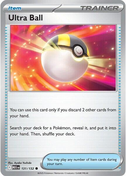 Ultra Ball (131/132) [Mega Evolutions: Base Set]