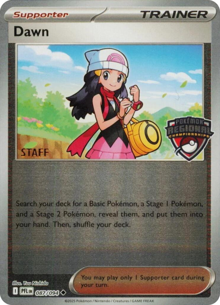 Dawn (087/094) (Regional Championship) [Staff] [League & Championship Cards]