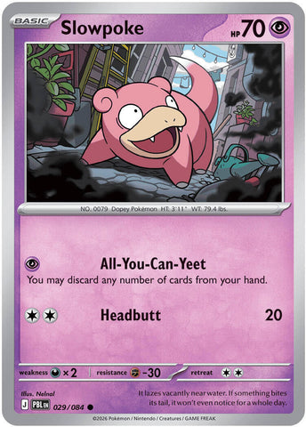Slowpoke (029/084) [Mega Evolution: Pitch Black]