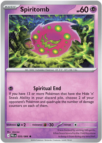 Spiritomb (035/084) [Mega Evolution: Pitch Black]