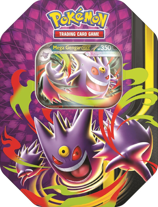 Pokémon TCG: Mega Moonlit Tin - Mega Gengar EX