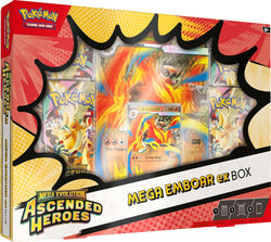 Pokemon Mega EX Box Ascended Heroes Collection (1 Art Chosen at Random)