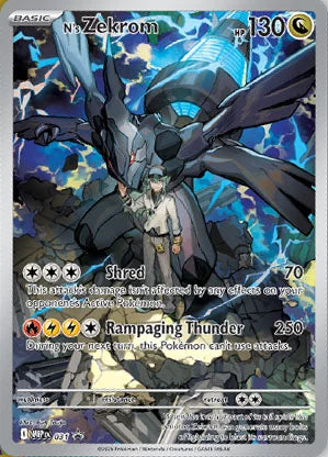 N's Zekrom (031/217) (Holofoil) [ME: Ascended Heroes] SEALED PROMO