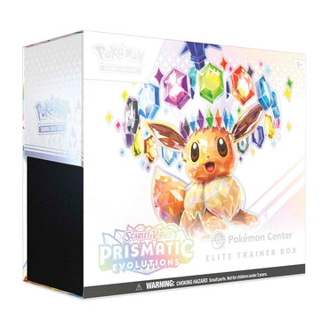 Pokemon Center: Scarlet & Violet-Prismatic Evolutions Elite Trainer Box