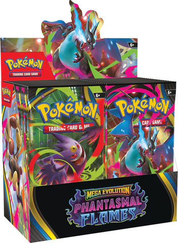 Mega Evolution - Phantasmal Flames Booster Box (Pre-Order)
