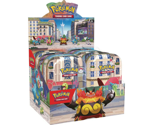 Pokémon TCG: Lumiose City Mini Tin Display