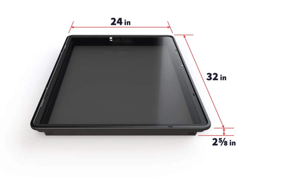 Zion Horizontal Display Case with Risers