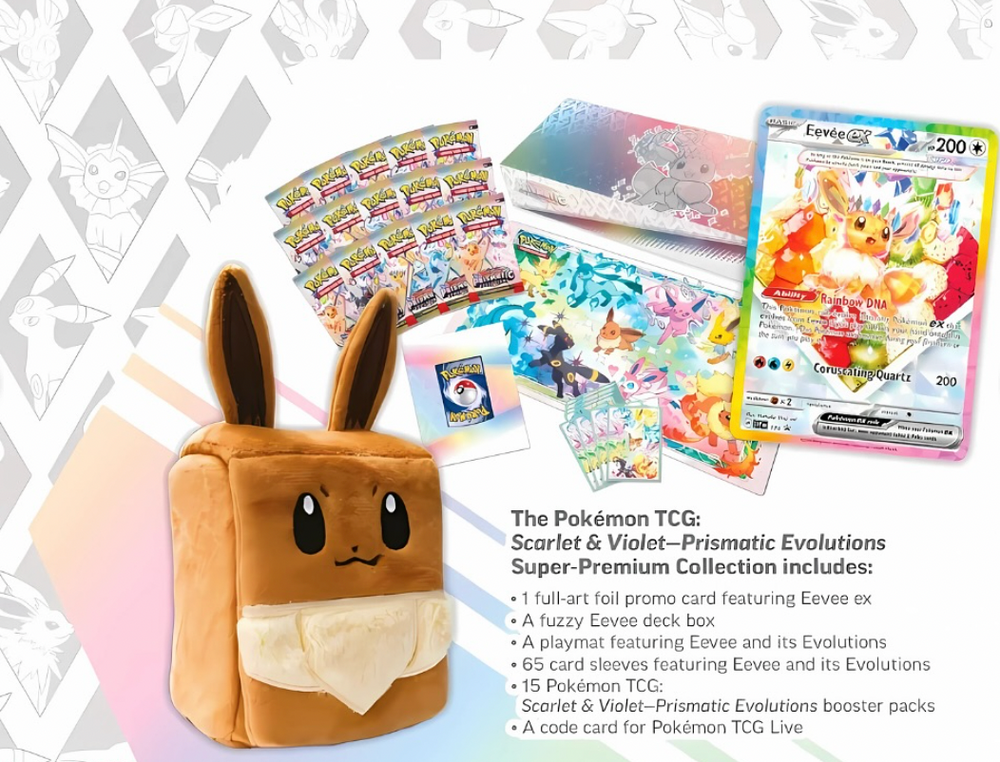 Scarlet & Violet-Prismatic Evolutions Super-Premium Collection