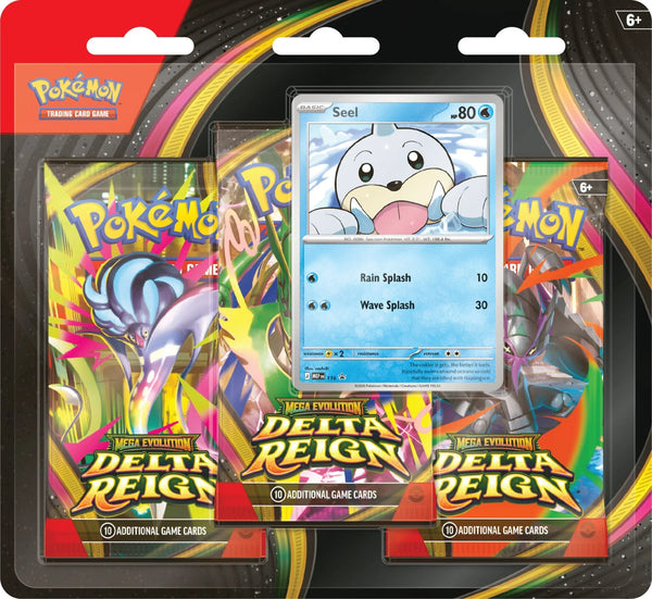 PRE ORDER: POKEMON DELTA REIGN 3-pack BLISTER