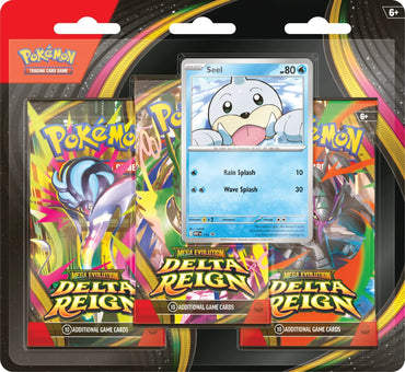 PRE ORDER: POKEMON DELTA REIGN 3-pack BLISTER