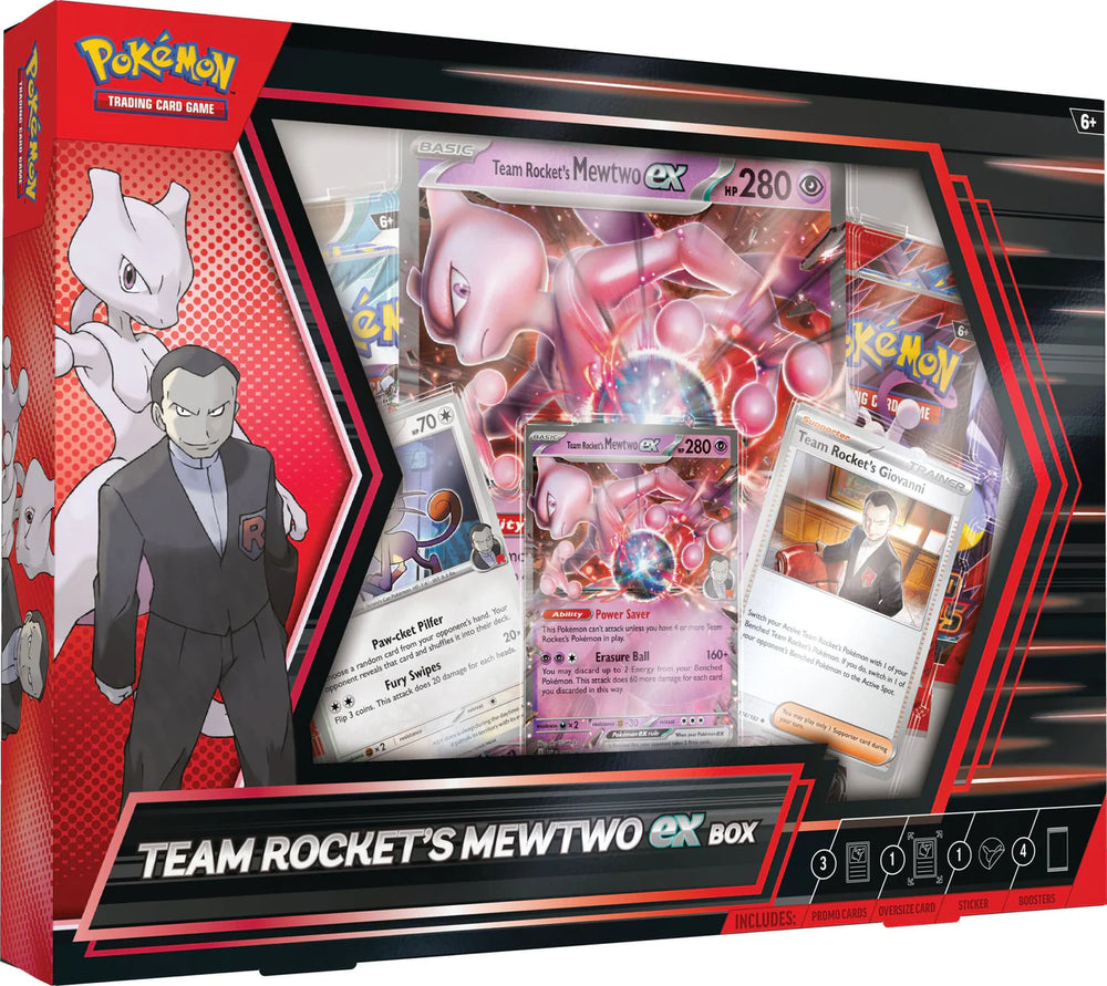 Team Rocket’s Mewtwo EX Box