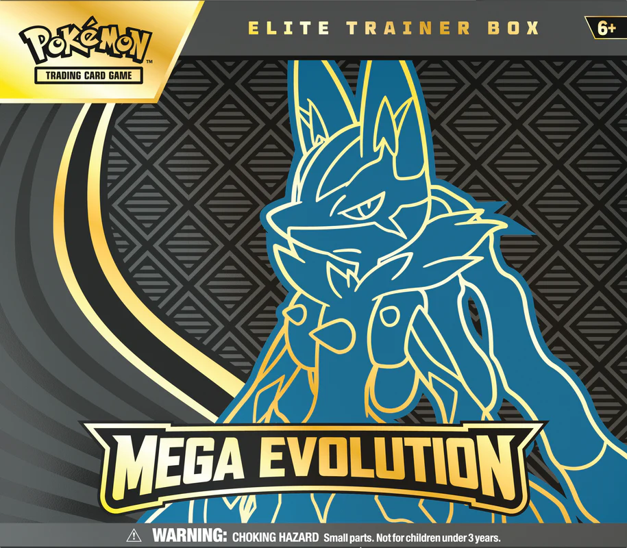 Pokémon TCG Mega Evolution - Elite Trainer Box Lucario (Pre-Order)
