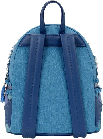 Loungefly Harry Potter Hogwarts Denim Mini Backpack