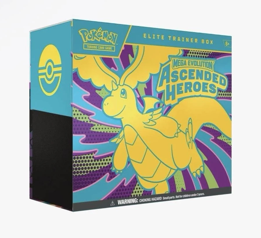 Mega Evolutions: Ascended Heroes - Elite Trainer Box (Pre-Order)